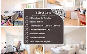 Séjour Cosy - 5 min Aéroport Orly - Parking Privée&Terrasse